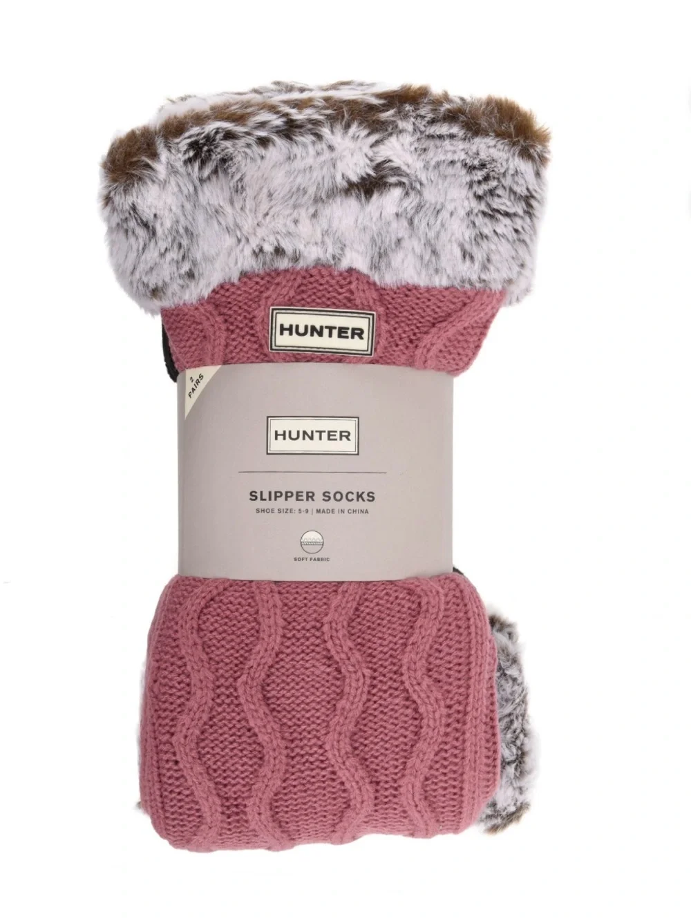 Hunter Sweater Slipper Sock Size 5-9